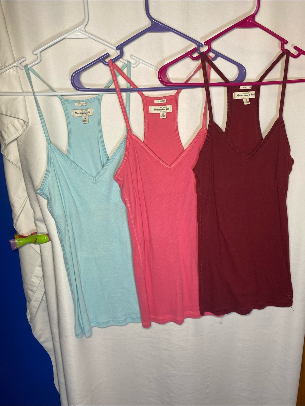 Abercrombie and Fitch Size Medium Layering/Tank Tops Y2K - Picture 2 of 10